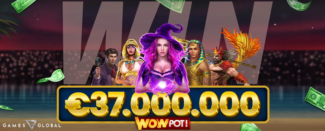 🎉 De Wowpot van Games Global bereikt een nieuw record: €37.000.000!