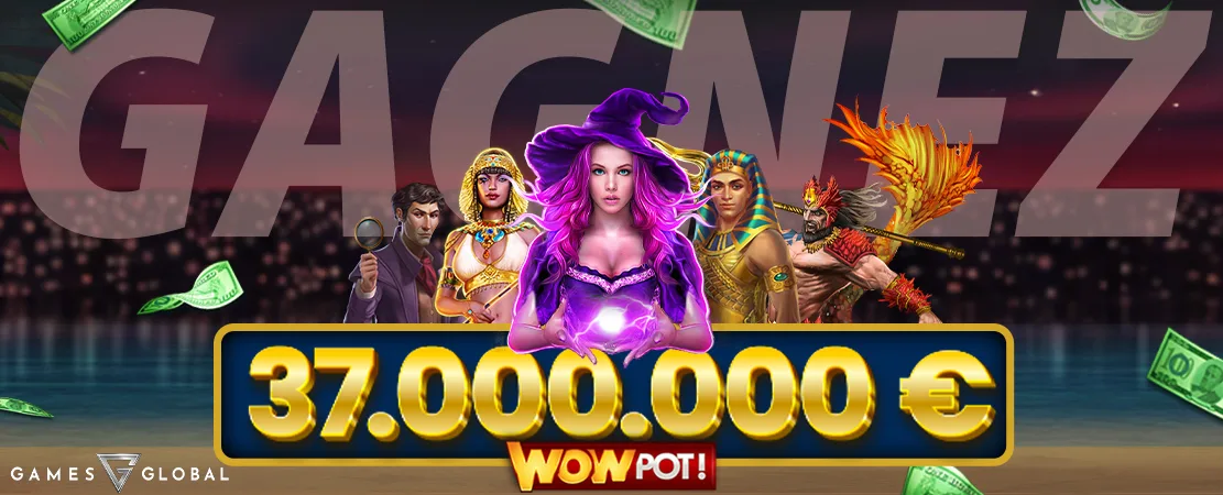 🎉 Le Wowpot de Games Global atteint un nouveau record : 37.000.000 € !