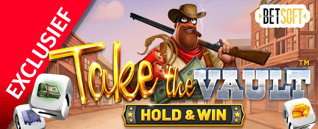 💰🧨 Exclusief bij Starcasino Dice! Take The Vault van Betsoft!