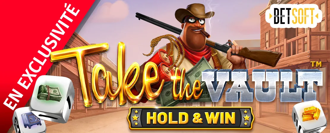 💰🧨 En exclusivité sur Starcasino Dice ! Take The Vault de Betsoft !