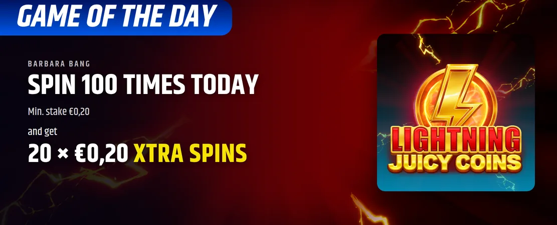 Game of the Day | Lightning Juicy Coins