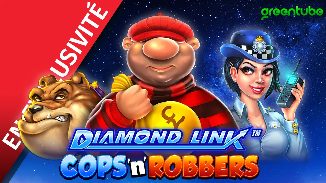 💰 En exclusivité sur Starcasino ! Diamond Link™: Cops ‘n’ Robbers™ de Greentube