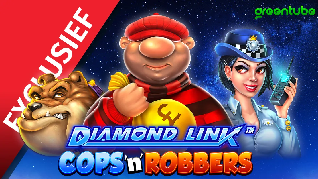 💰 Exclusief bij Starcasino! Diamond Link™: Cops ‘n’ Robbers™ van Greentube