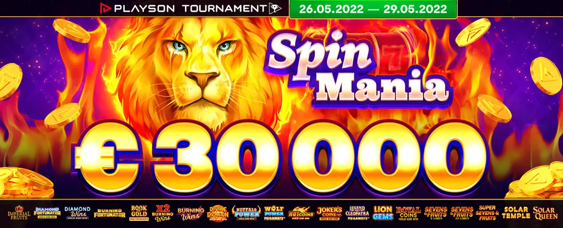 Playson SpinMania - €30.000