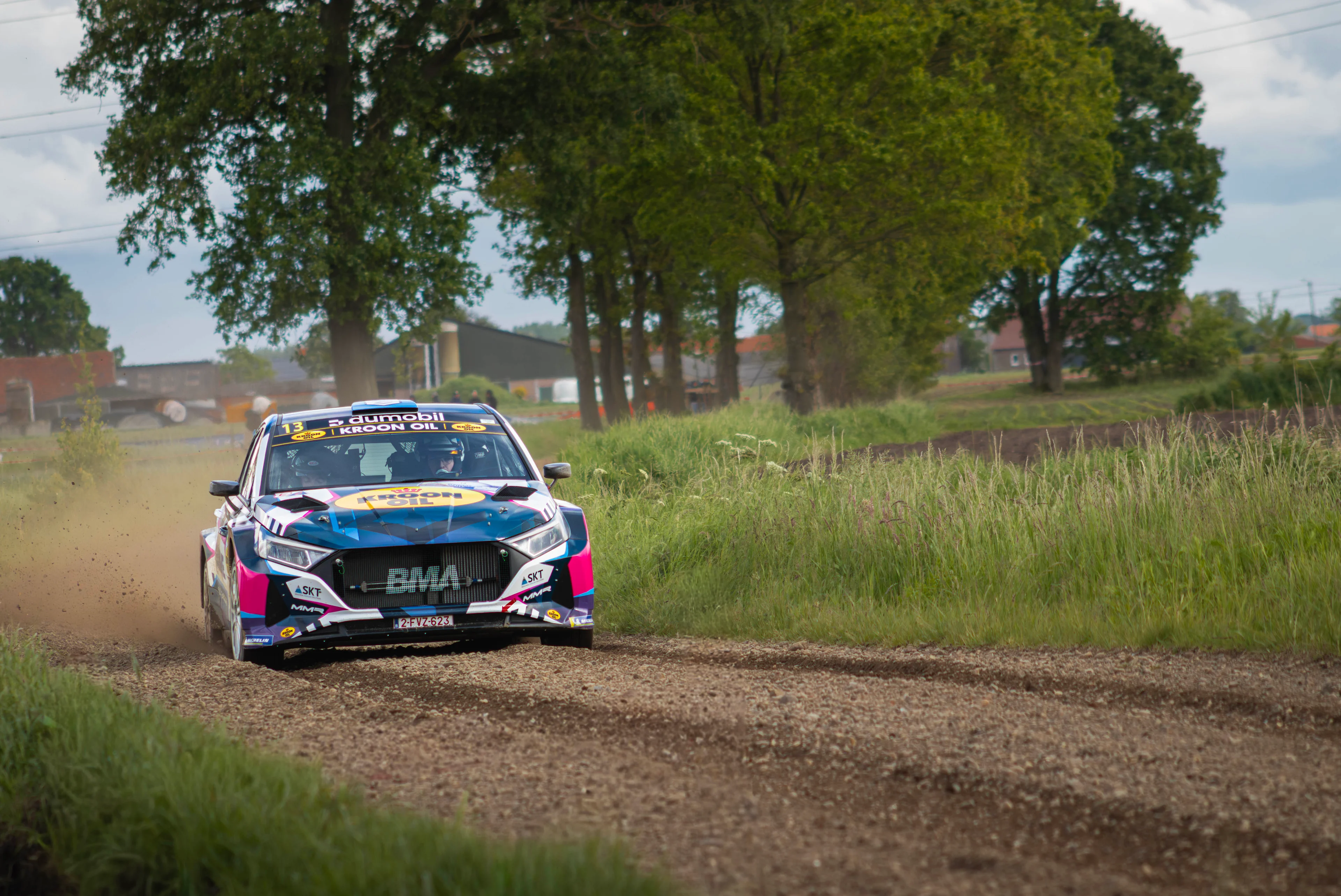 ATTENTION EDITORS - HAND OUT PICTURES - EDITORIAL USE ONLY - MANDATORY CREDIT 'BRC Belgian Rally Championship'  This handout picture, distributed by Eric Dupain, shows Gregoire Munster in action during the Sezoensrally rally race of the BRC 2025 in Bocholt on Saturday 16 May 2026.  BELGA PHOTO HANDOUT BRC