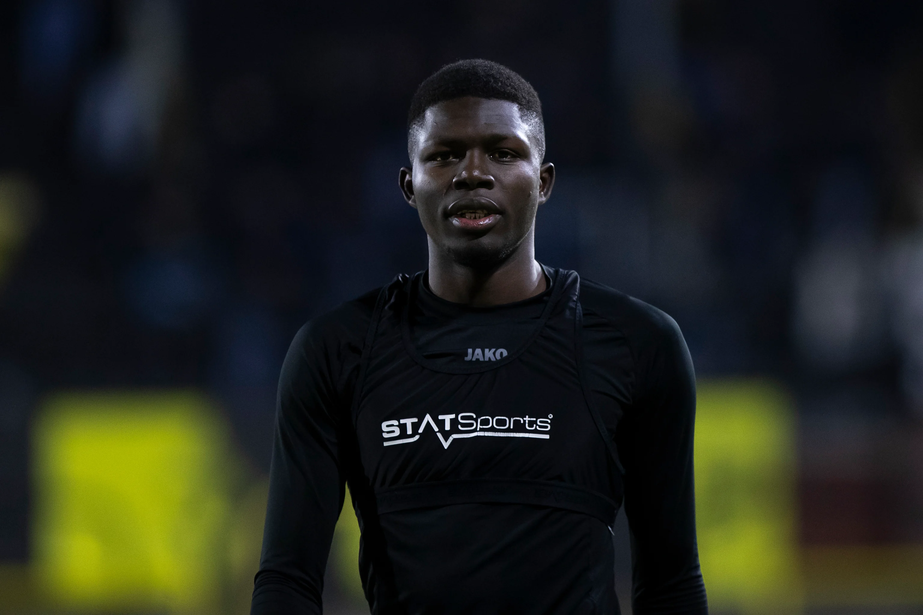 Lierse's Ousmane Sow pictured after a soccer match between Lierse SK and RWD Molenbeek, Saturday 01 February 2025 in Lier, on day 20 of the 2024-2025 'Challenger Pro League' 1B second division of the Belgian championship. BELGA PHOTO KRISTOF VAN ACCOM