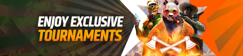 Jouez pour des prix en espèces dans nos tournois de casino et de sport, 100% exclusifs ici à Starcasino !