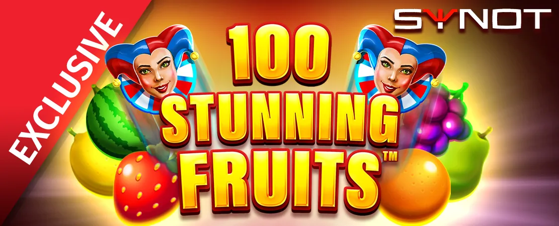 🍒 Exclusively at Starcasino! 100 Stunning Fruits by Synot 🍒