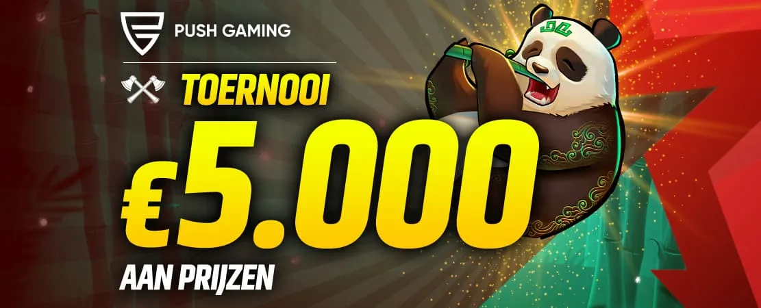 €5.000 Push Gaming Toernooi 🐼
