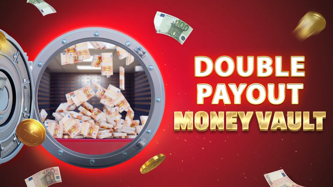 🥳 Win €200 and €2.000 with the Money Vaults today