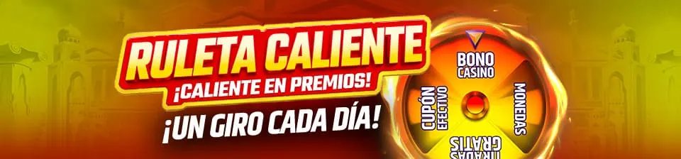 Ruleta Caliente ¡Caliente en premios!