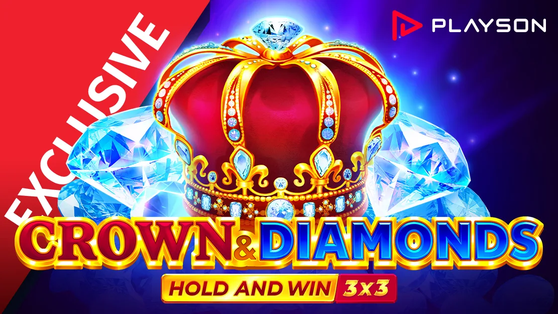 👑 Exclusively at Starcasino! Crown and Diamonds: Hold and Win by Playson !