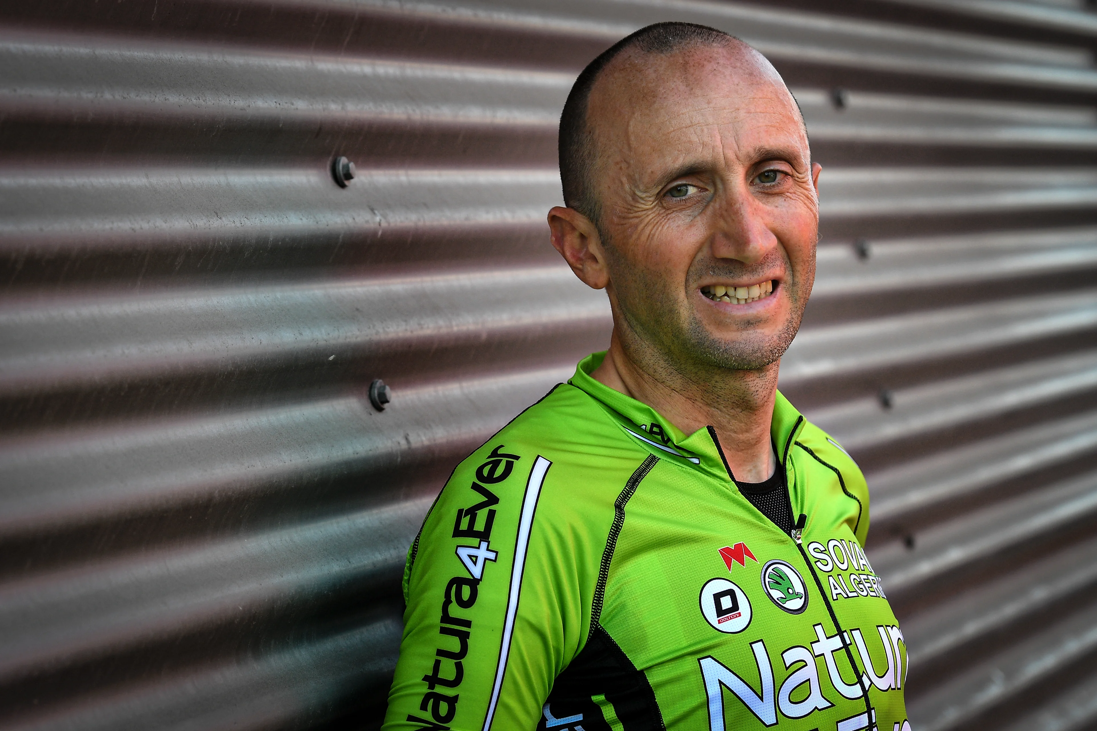 Italian Davide Rebellin poses ahead of the second stage of the Baloise Belgium Tour cycling race, 162,1 km from Lochristi to Knokke-Heist, Thursday 24 May 2018. BELGA PHOTO DAVID STOCKMAN