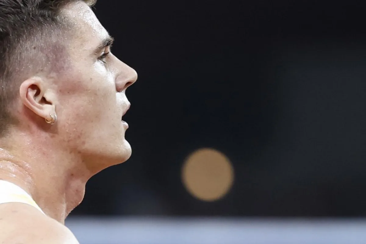 Norway's Jakob Ingebrigtsen reacts after competing in the men's 1500m during the IAAF Diamond League athletics meeting, at the Letzigrund Stadium, in Zurich on August 27, 2026.  Stefan Wermuth / AFP