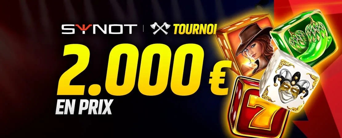 🏆 Tournoi 2.000 € Synot