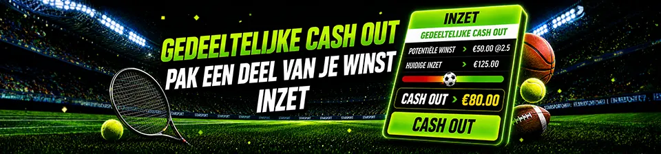 Nieuw bij Starsport: Maximaliseer uw winst met de Partial Cashout 💰
