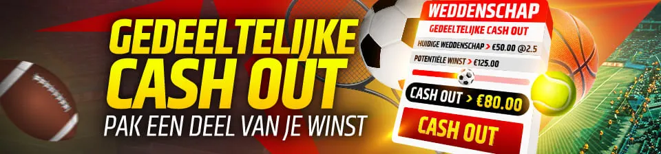 Nieuw bij Starsport: Maximaliseer uw winst met de Partial Cashout 💰
