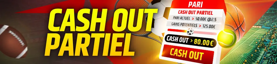Nouveau chez Starsport : Sécurisez Vos Gains avec le Cashout Partiel 💰


