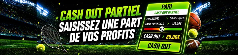 Nouveau chez Starsport : Sécurisez Vos Gains avec le Cashout Partiel 💰
