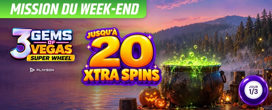 ⭐ Mission du Week-end : 3 jours, 3 prix, 1 prix final