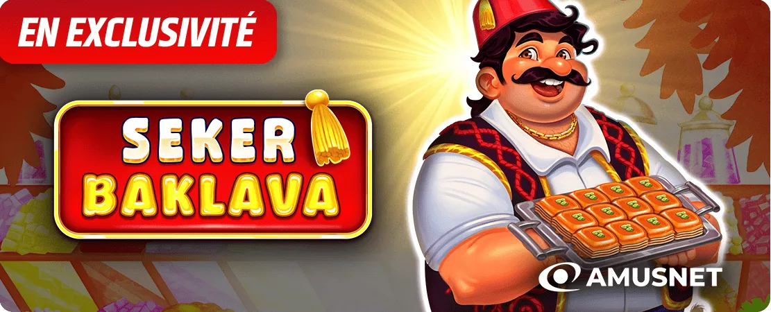 🍯 Seker Baklava – En exclusivité chez Starcasino