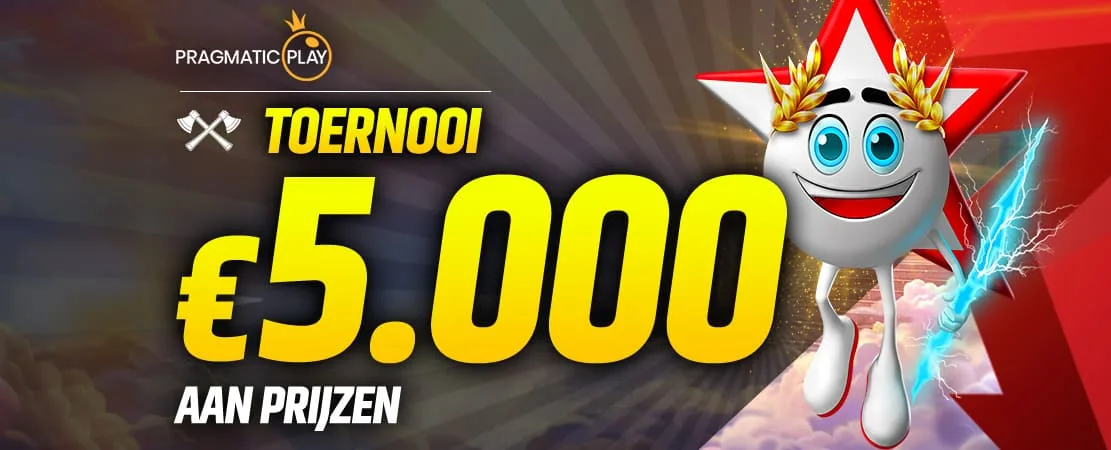 €5.000 Pragmatic Play Toernooi 🌟