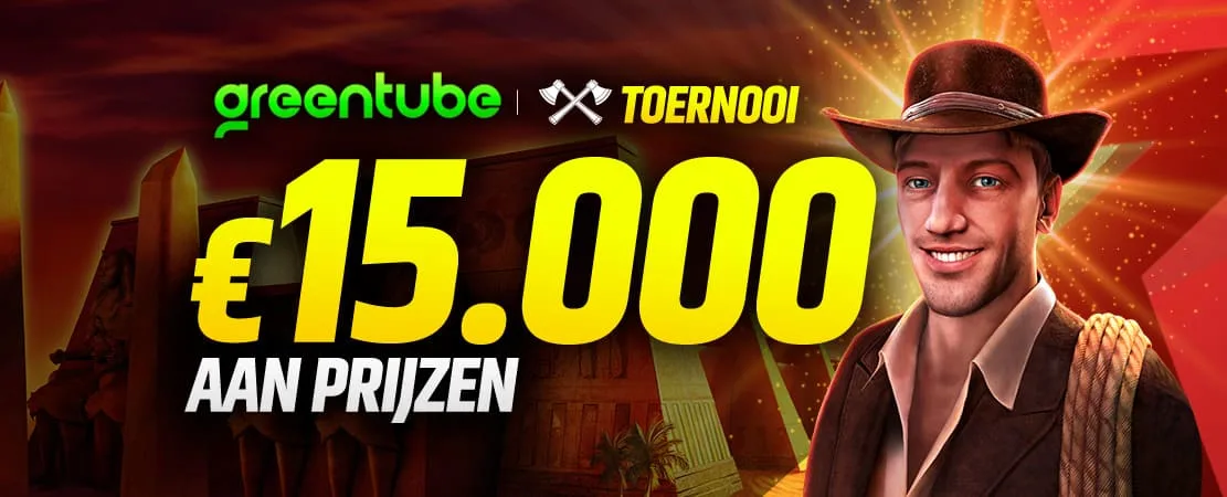 🤩 €15.000 Greentube Toernooi!