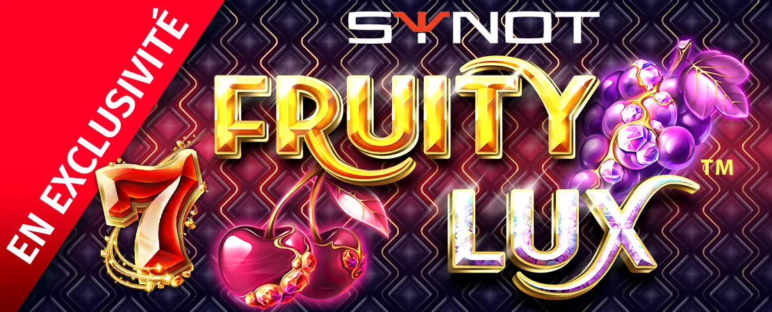 🍊 En exclusivité sur Starcasino ! Fruity Lux de Synot ! 🍊