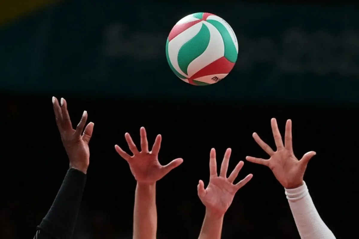 View during the women's teams finals gold medal match volleyball event during the Pan American Games Santiago 2023 at the Parque O'Higgins Arena in Santiago on October 26, 2023.  Pablo Vera / AFP