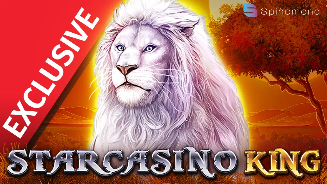 🦁 Exclusively at Starcasino! Starcasino King by Spinomenal!