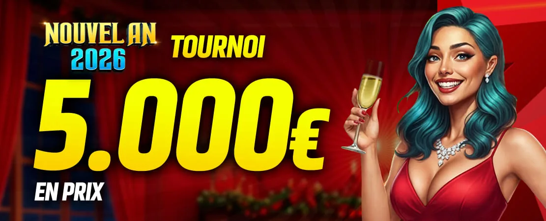 🎆 Tournoi du Nouvel An de 5.000 €