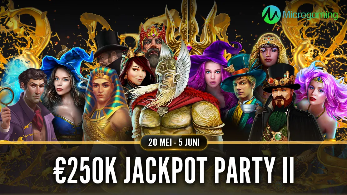 €250.000 Jackpot Party II - Microgaming