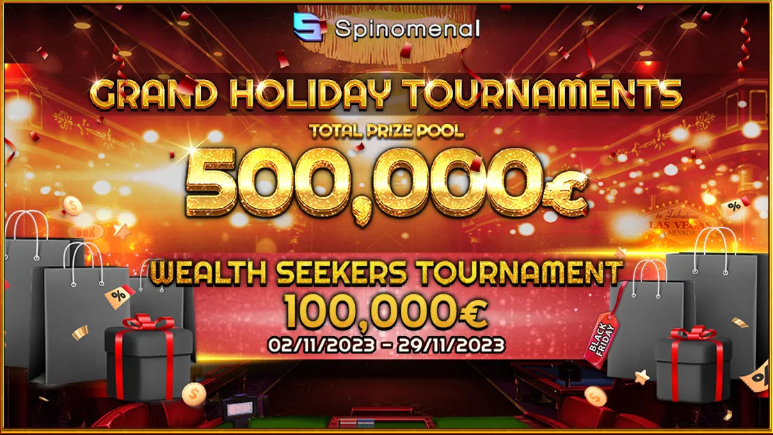 ⭐ Grand Holiday Tournaments - €500.000 - Luck Seekers