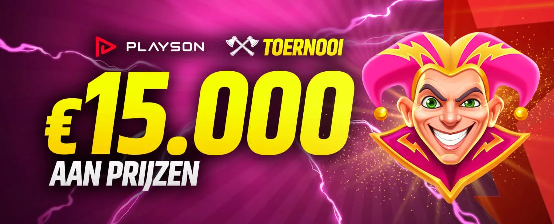 🏆 Playson €15.000 Toernooi