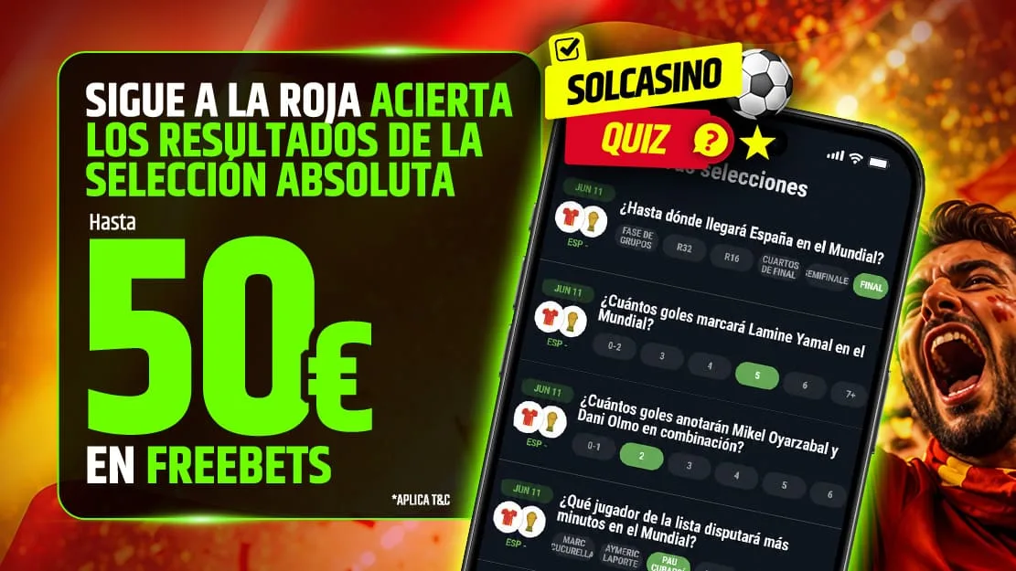 Quiz - Up to 50€ Freebet