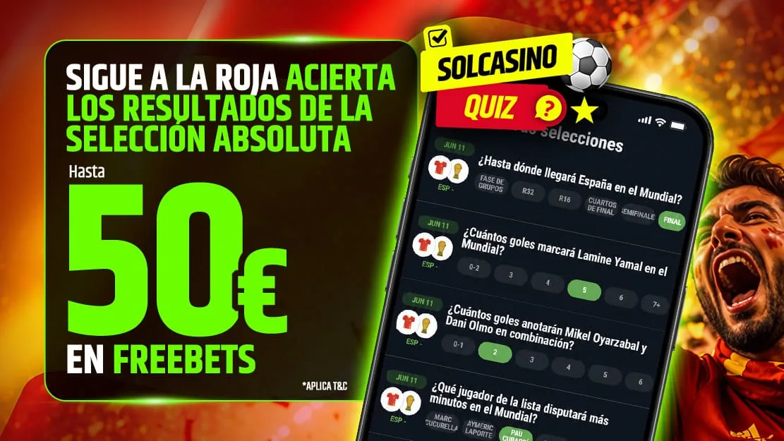 Quiz - Up to 50€ Freebet