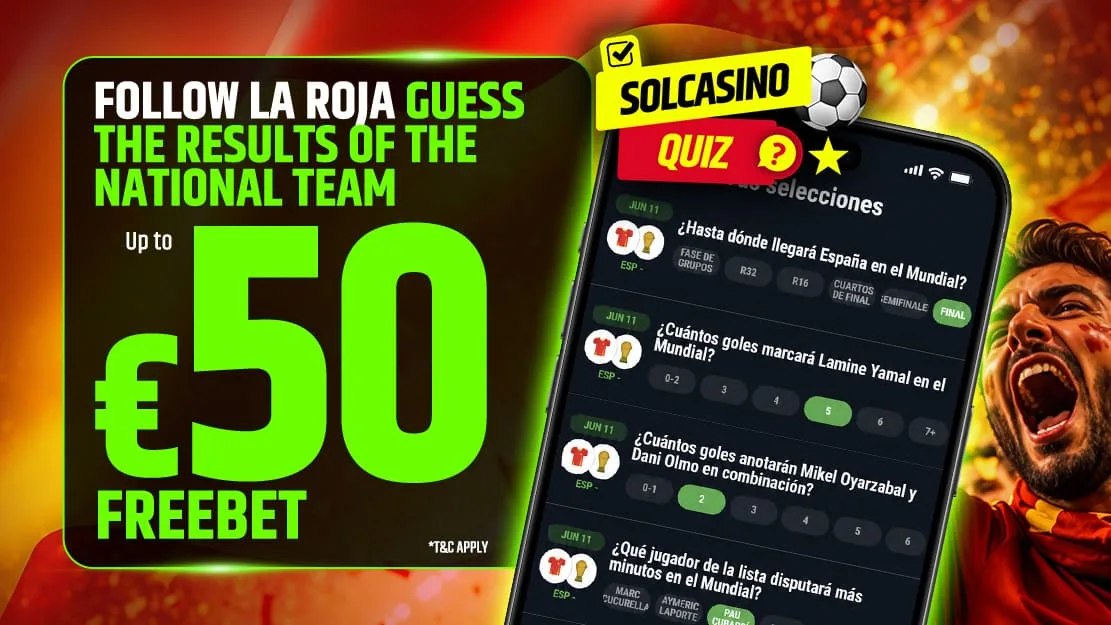 Quiz - Up to 50€ Freebet