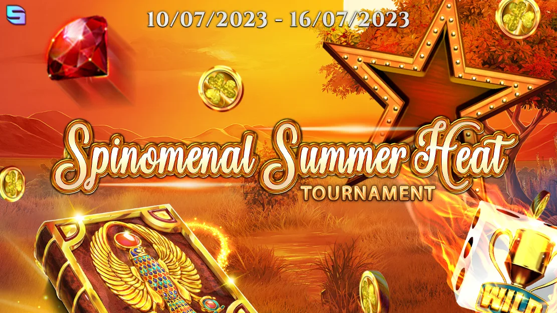 Le tournoi Spinomenal Summer Heat seulement sur CasinoKing !
