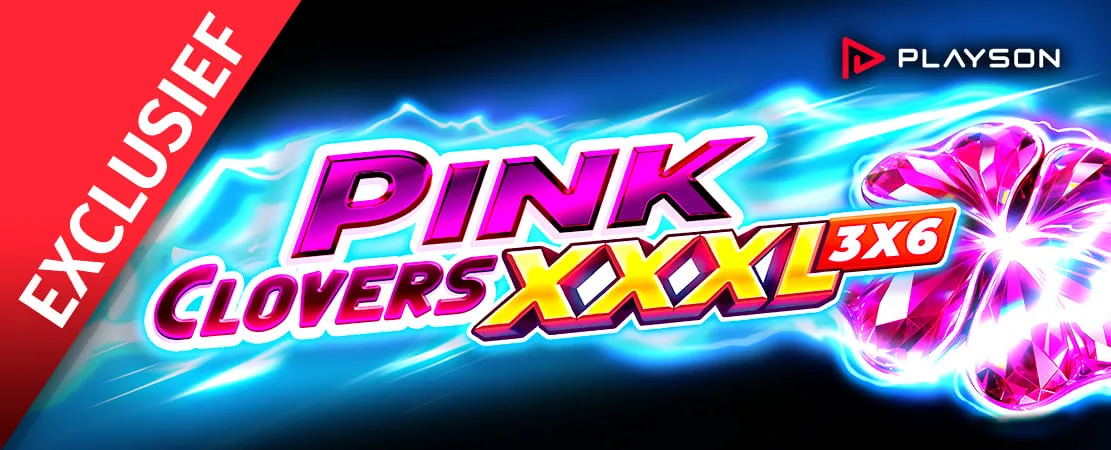 🍀 Pink Clovers XXXL: Hold and Win - Exclusief bij Starcasino