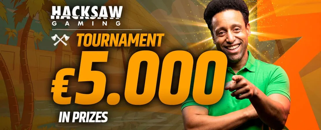 Tournoi Hacksaw Gaming à 5 000 € 🪚