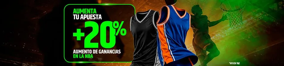 Aumentamos la ganancia de tu apuesta ganadora.