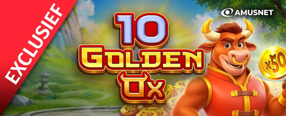 🐂 Golden Ox van Amusnet – Exclusief bij Starcasino!