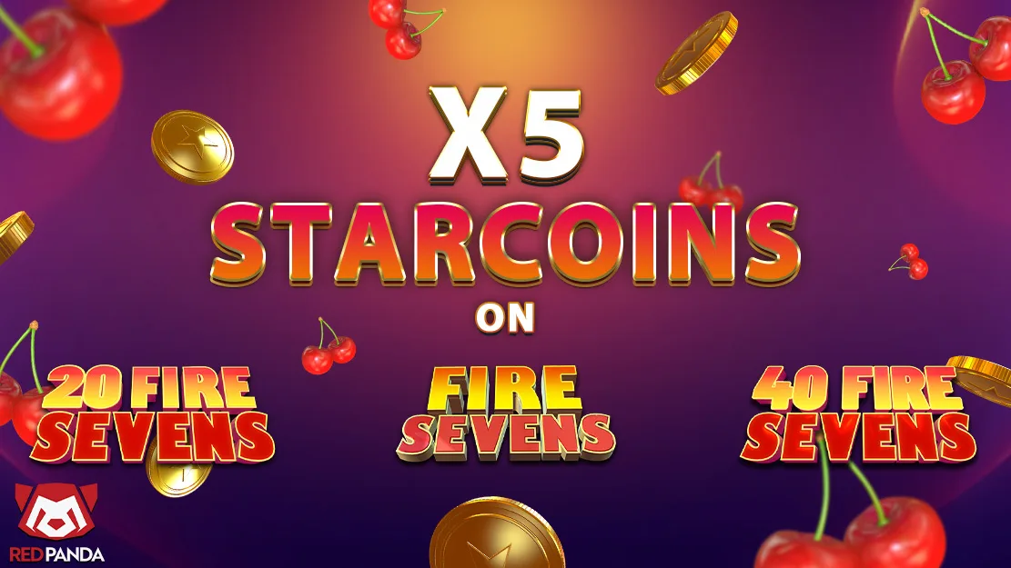 🍒 Fruity X5 Starcoins today!