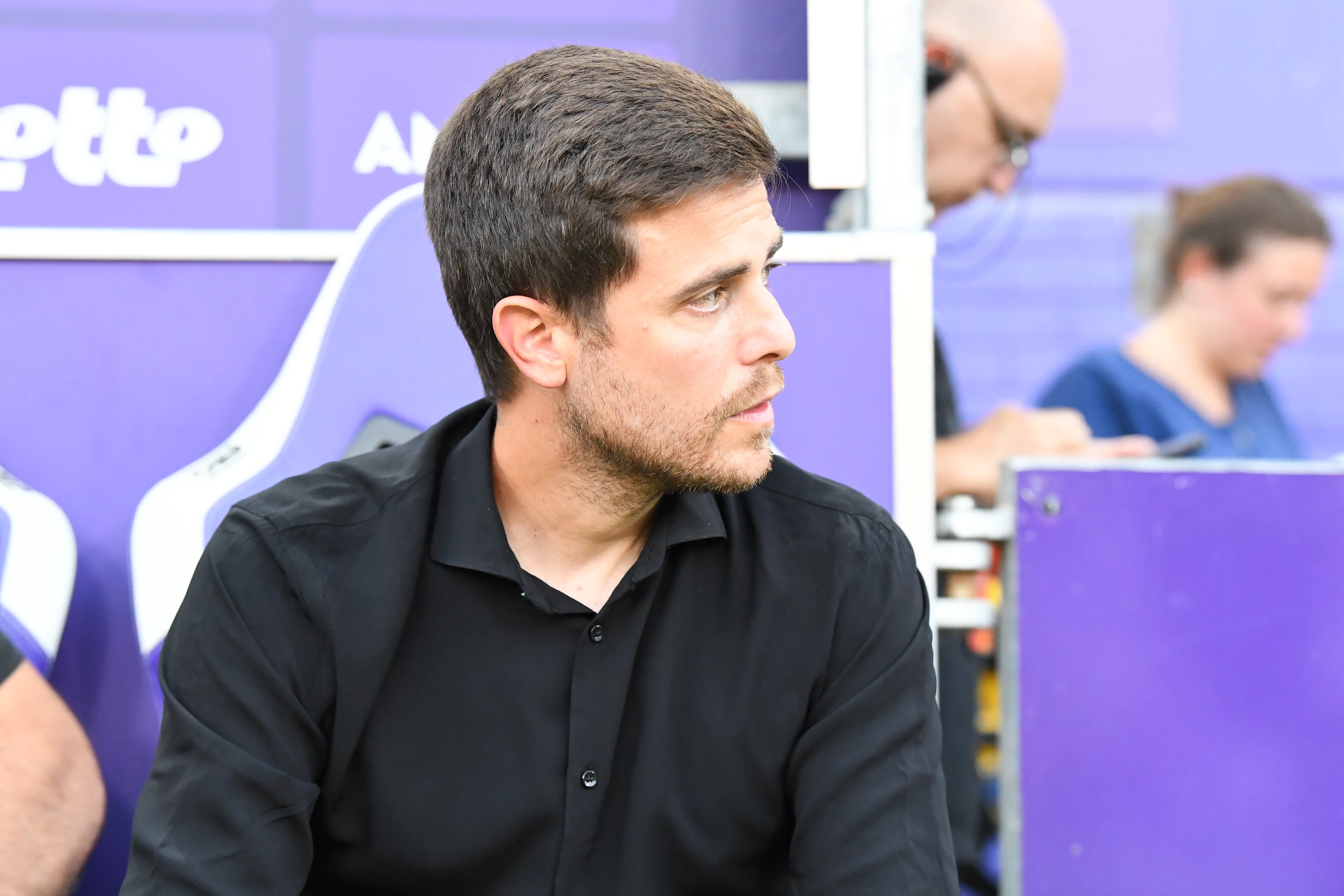 PAOK's head coach Alessio Lisci pictured before a game between Belgian RSC Anderlecht and Greek club PAOK , in Anderlecht, Brussels, Belgium, on Thursday 13 August 2026, a return leg game in the third qualifying round of the UEFA Europa League competition. RSCA won 0-1 the first leg. BELGA PHOTO JILL DELSAUX