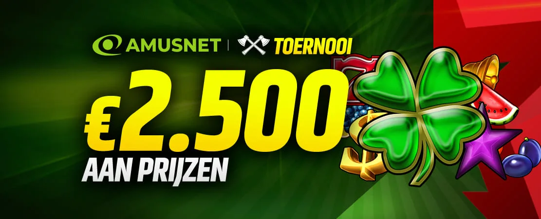 🍀 €2.500 Amusnet Toernooi