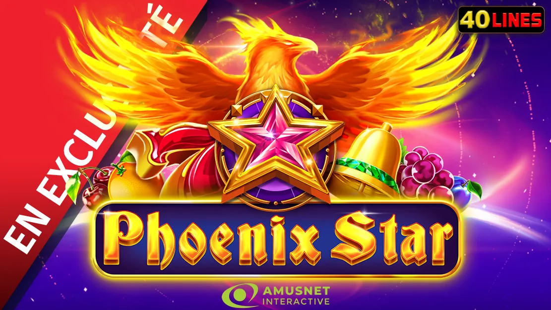 🔥 En exclusivité sur Starcasino ! Phoenix Star d'Amusnet !
