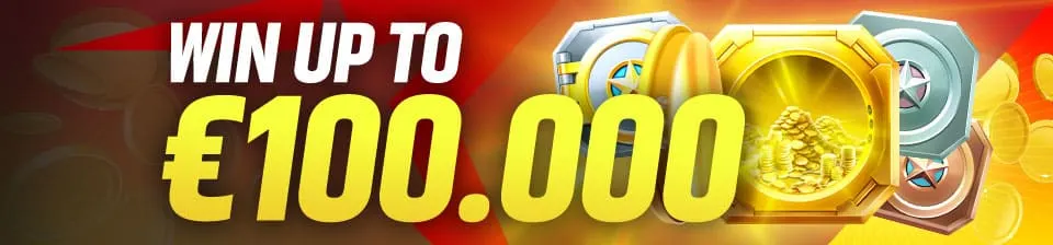 💰 Crack the vault and win up to €100.000!
