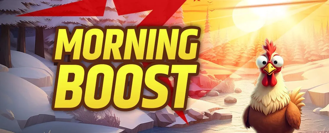 🐓 The early bird catches the worm with the Morning Boost!