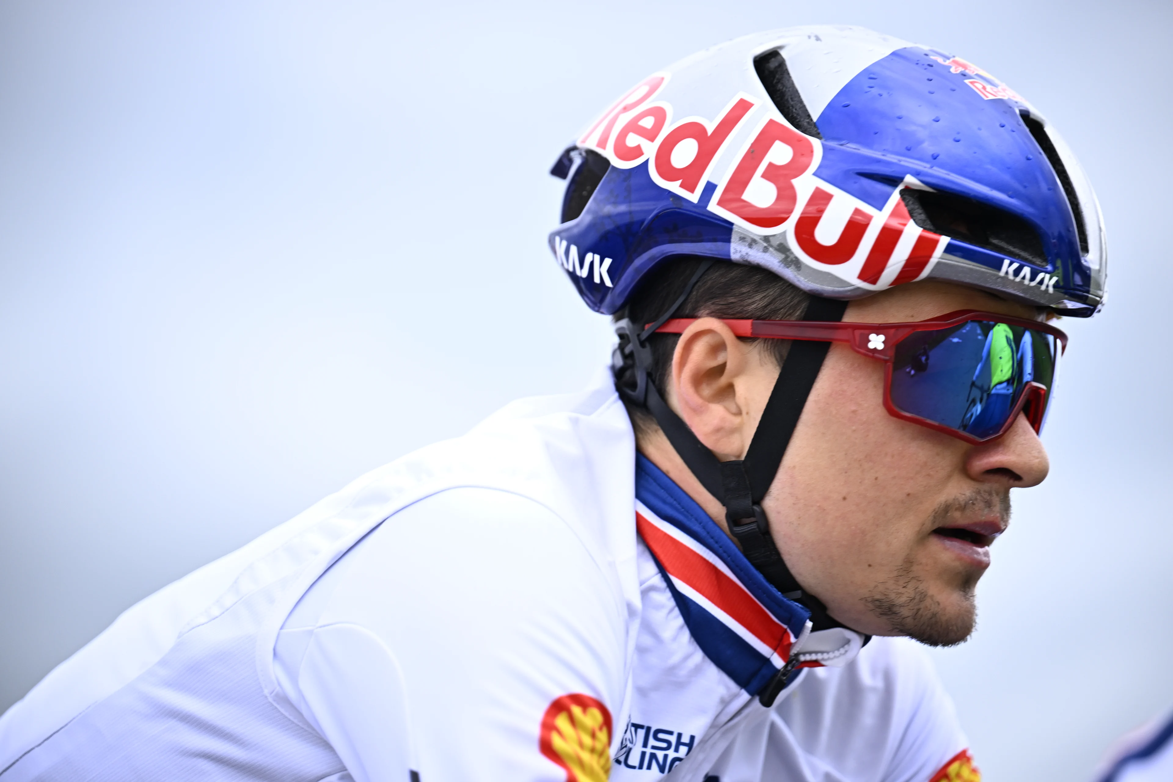 British Tom Pidcock is pictured during a training session on the track of the 2024 UCI Road and Para-Cycling Road World Championships, Friday 27 September 2024, in Zurich, Switzerland. The Worlds are taking place from 21 to 29 September. BELGA PHOTO JASPER JACOBS