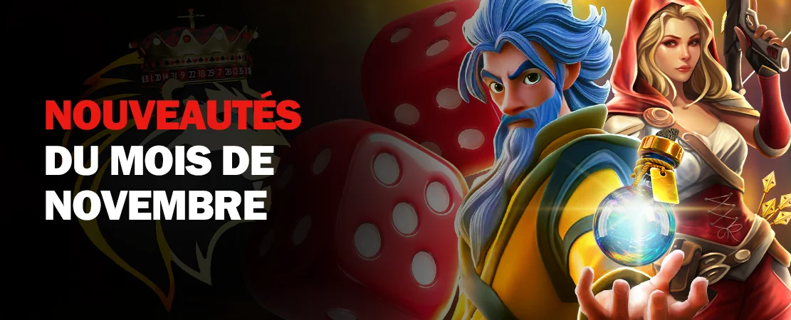 Les nouveautés du mois de novembre 2025